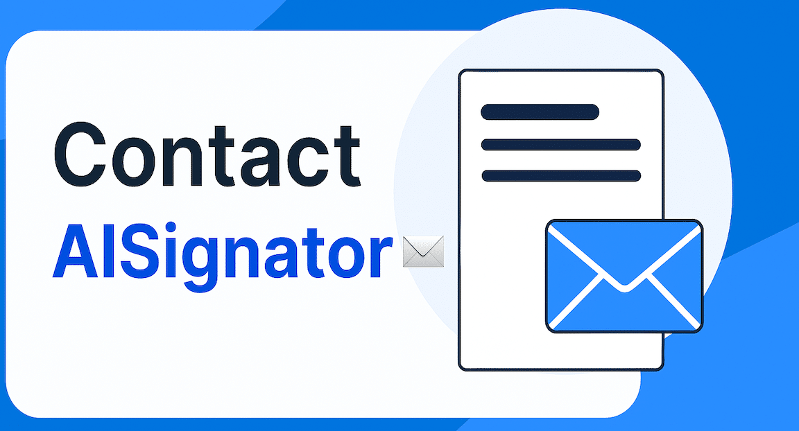 Contact AISignator