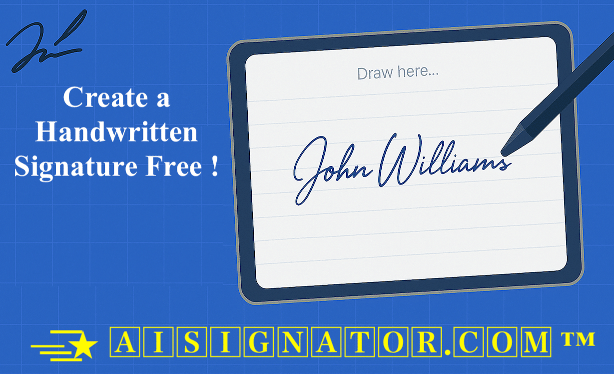 Create a Handwritten Signature Free