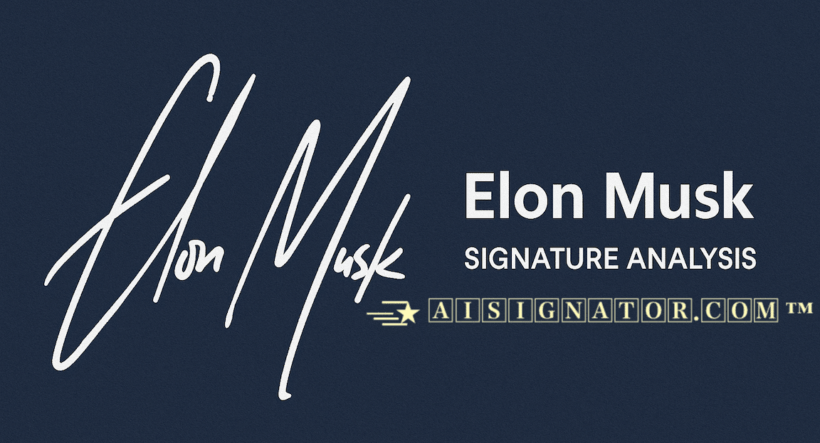 Elon Musk Signature