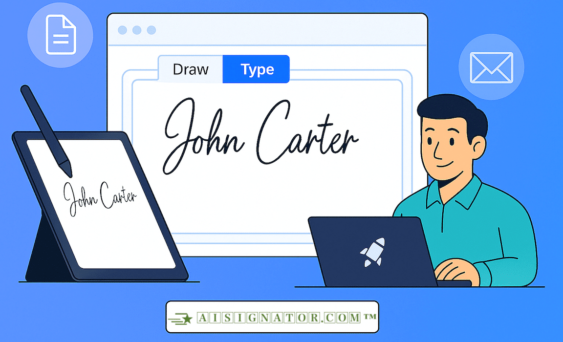 Free Signature Maker & Autograph Creator – Create E-Signatures Online