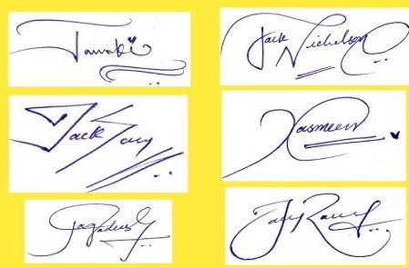 J Signature Style Of My Name