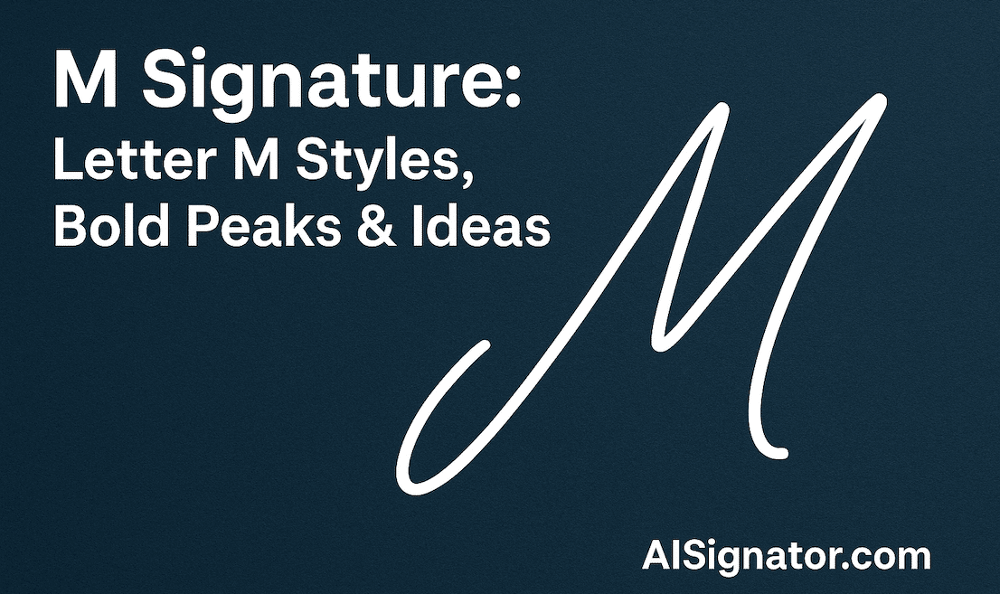 M Signature
