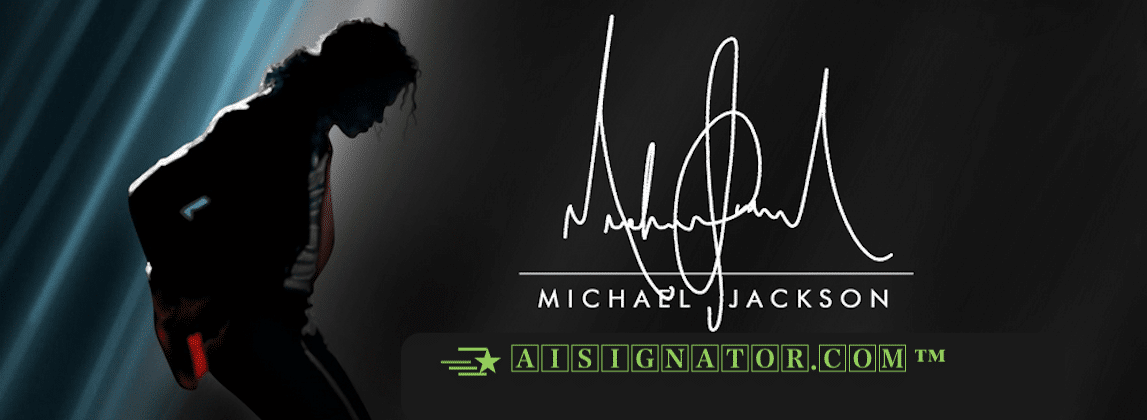 Michael Jackson Signature & Autograph
