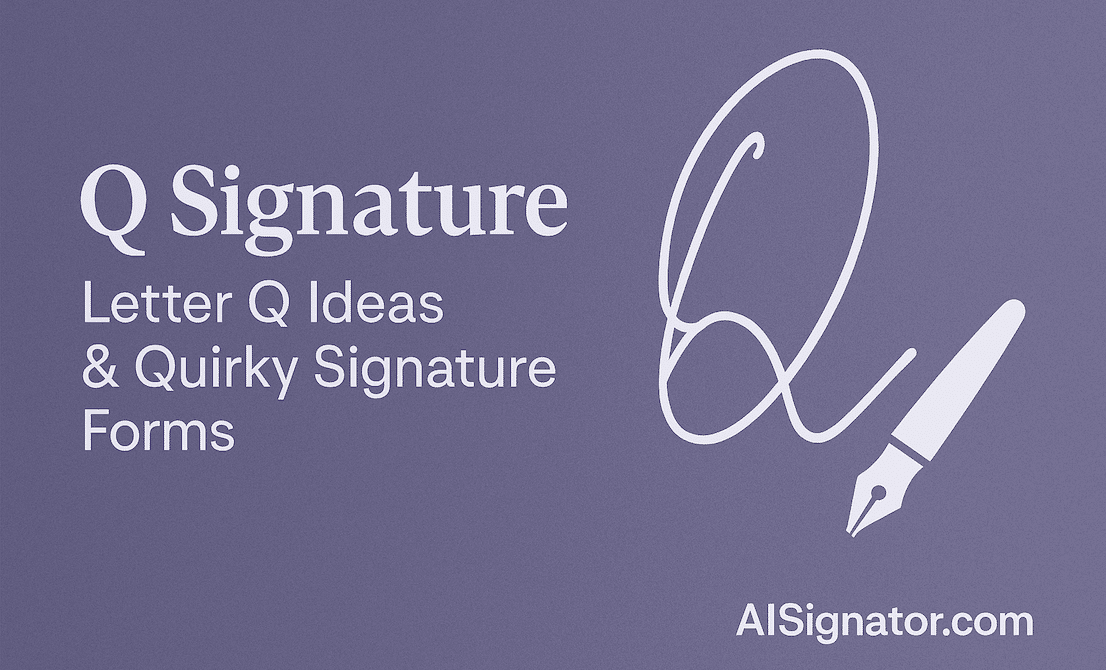 Q Signature