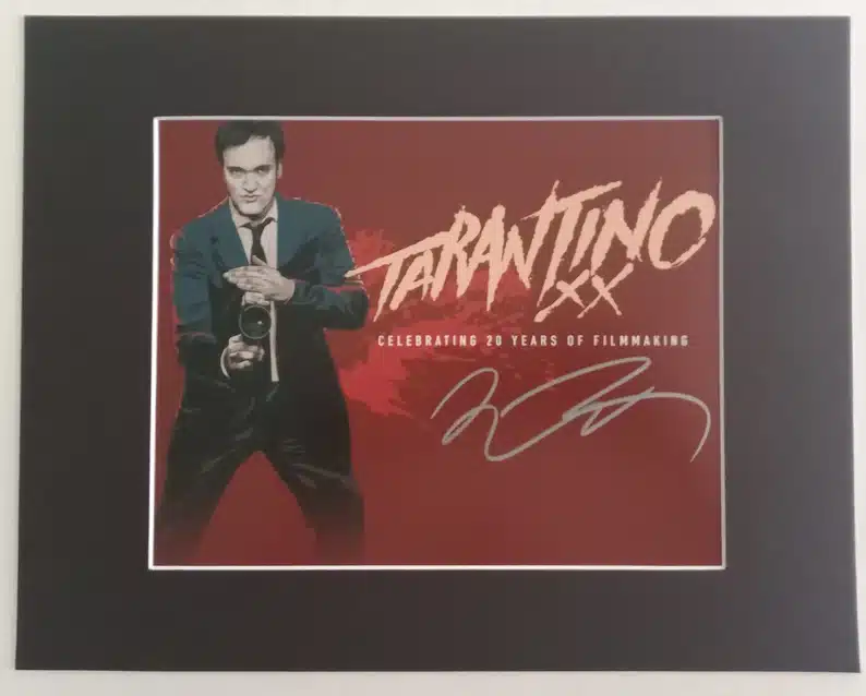 Quentin Tarantino autograph