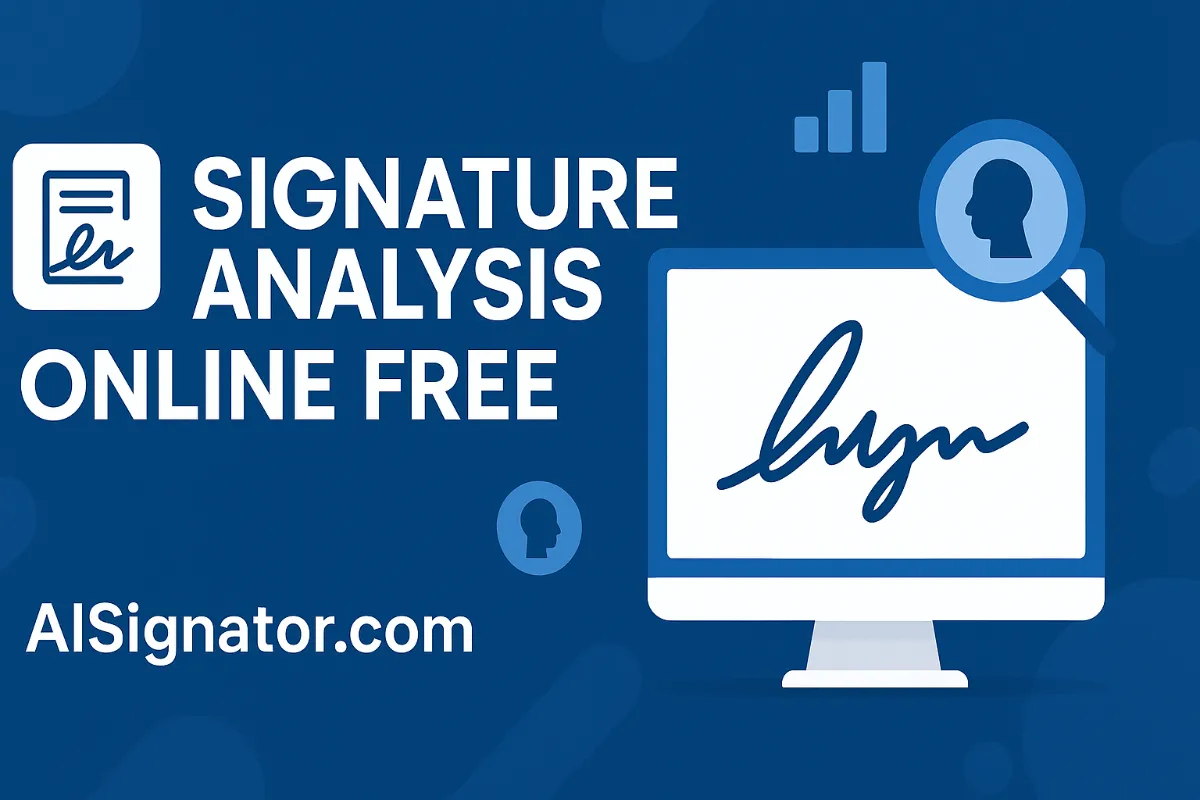 Signature Analysis App