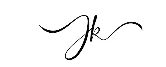 Signature for letter JK