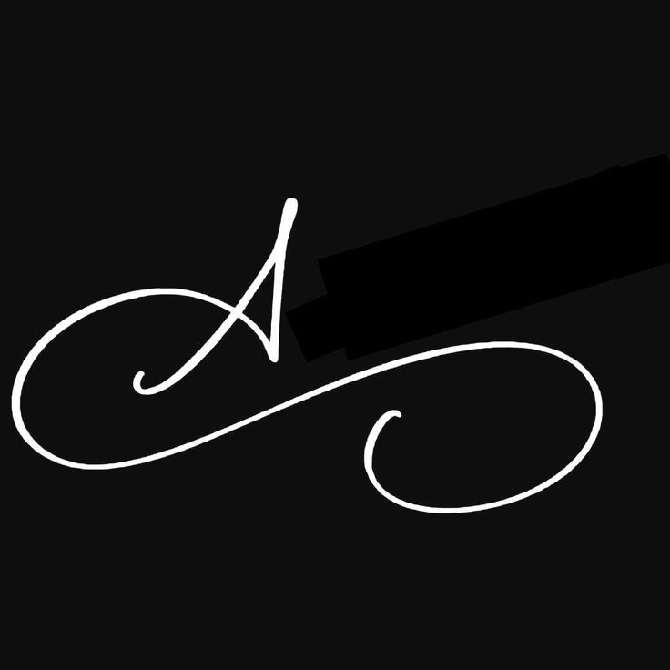 Unique signature ideas for letter a