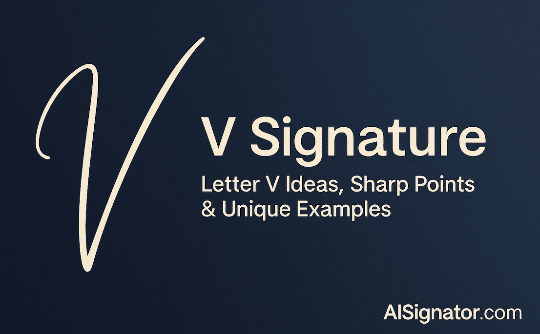 V Signature