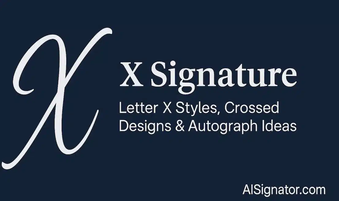 X Signature