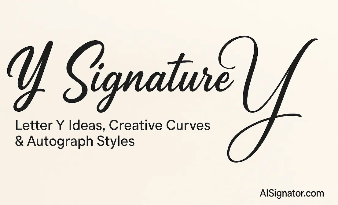 Y Signature