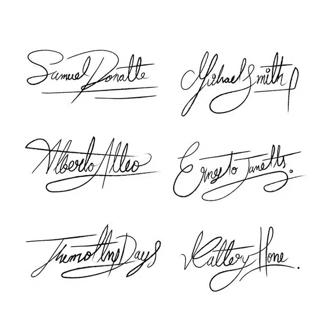 Artistic & Decorative Signatures