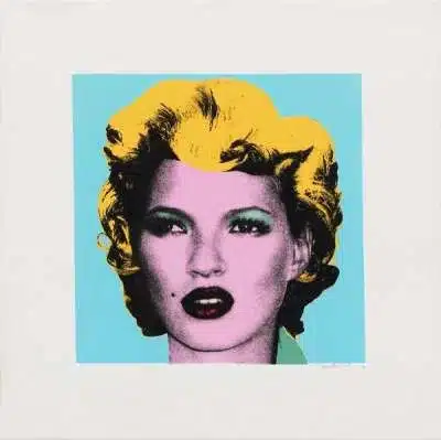 Banksy Kate Moss (Signed Print) 2005