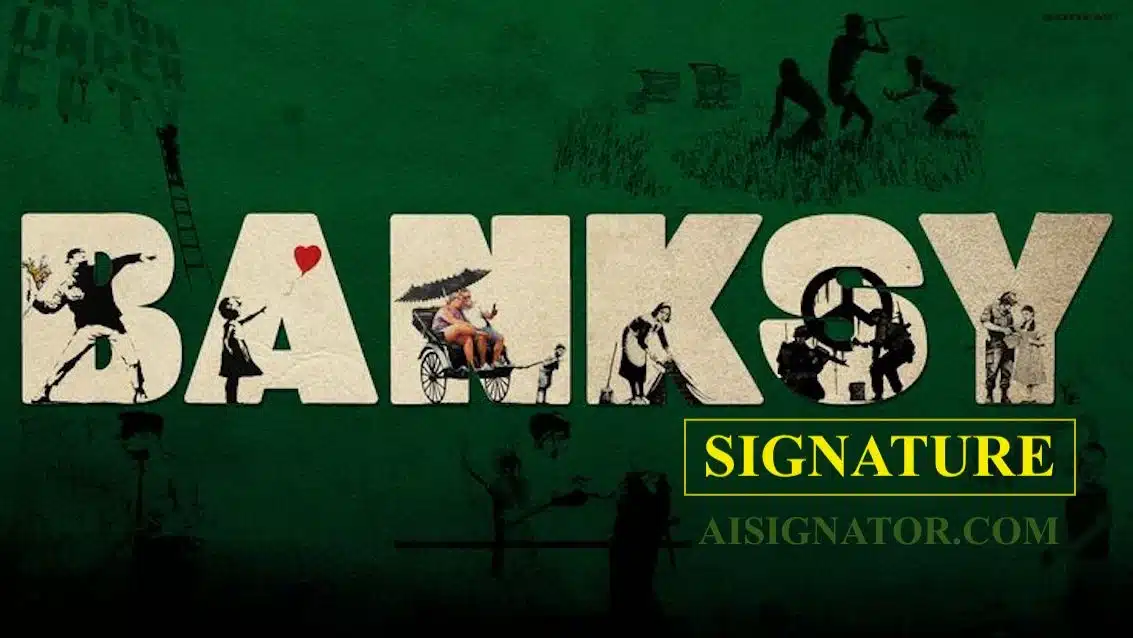 Banksy Signature