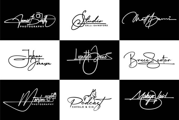 Beautiful Handwritten Signature Examples