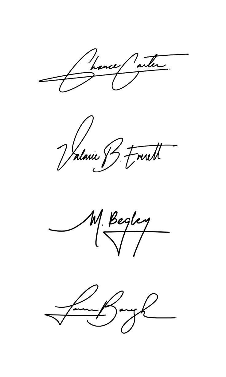 Best christian signature samples