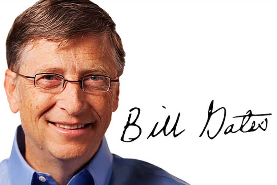 Bill Gates signature