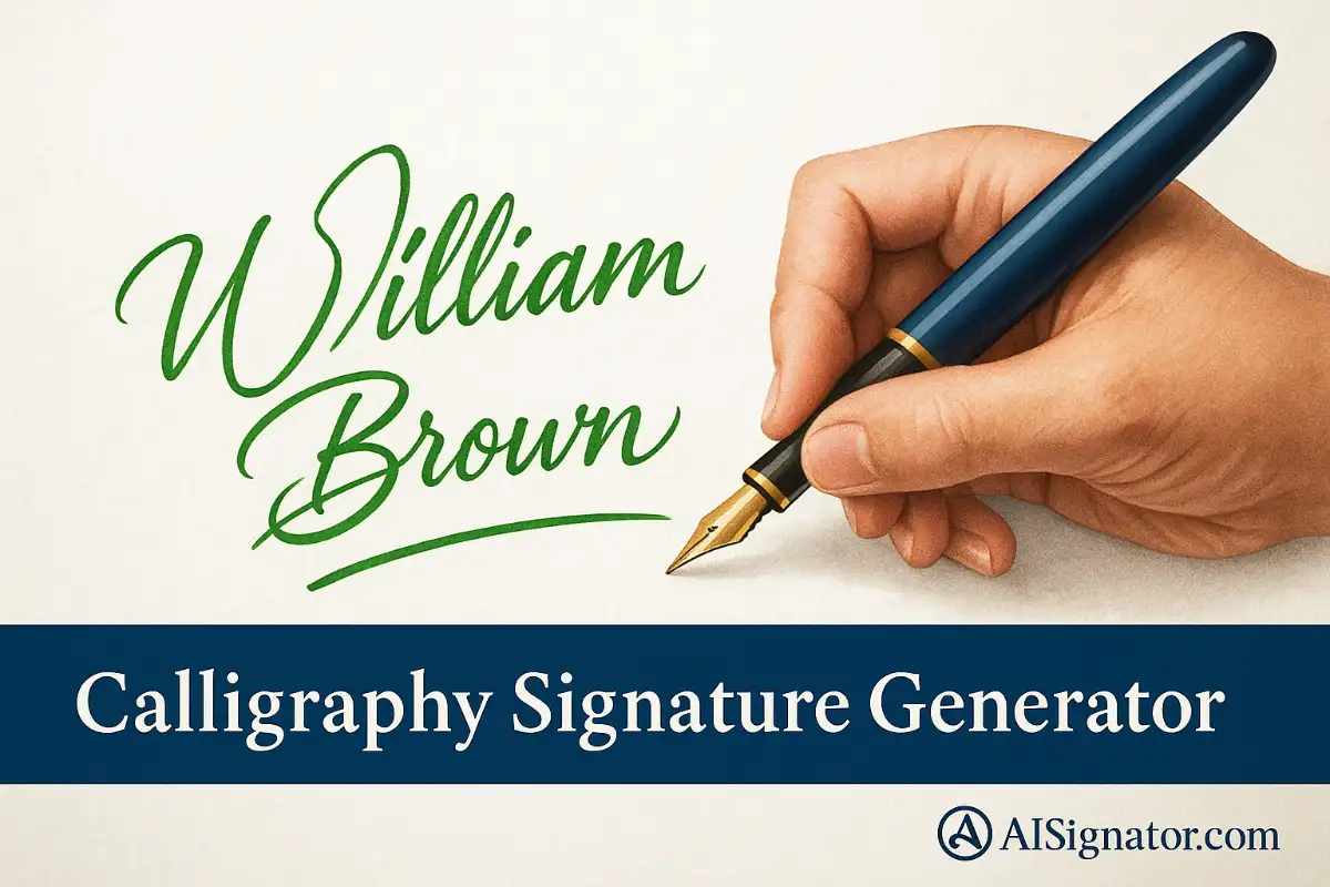 Calligraphy Signature Maker