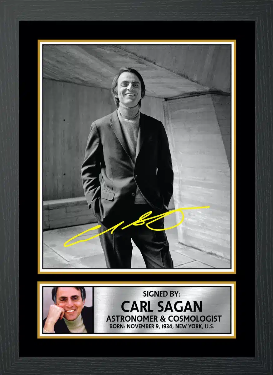 Carl Sagan signature