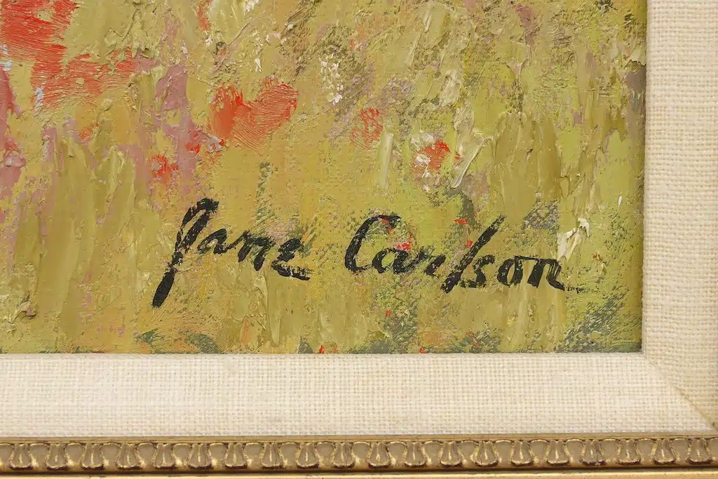 Carlson Artist signature