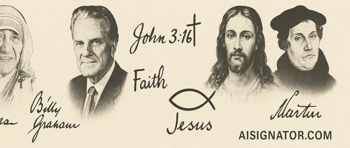 Christian Signature Styles