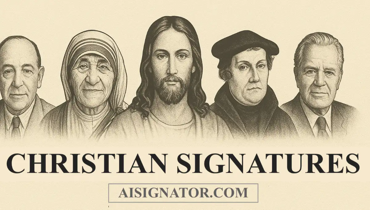 Christian Signature