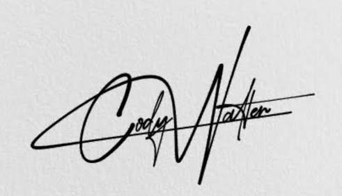 Company signature examples
