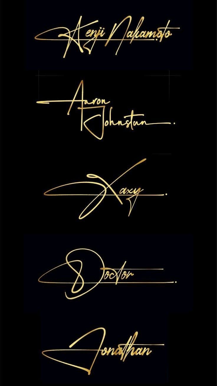 Cool hand signatures