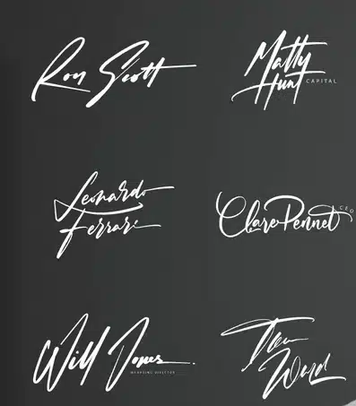 Cool sample signatures