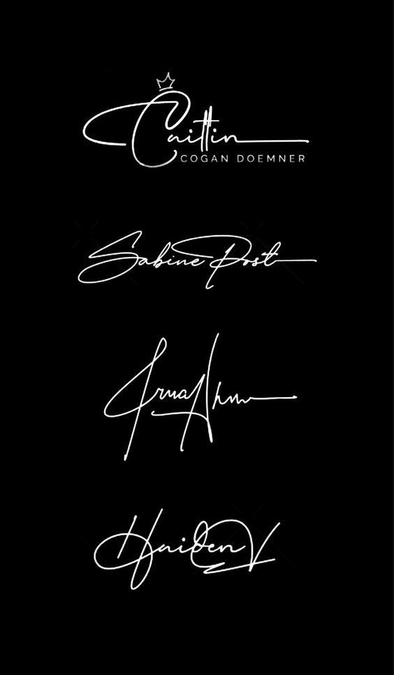 Creating the perfect signature design