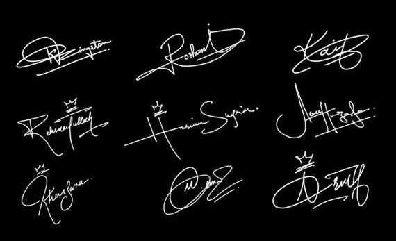 Creative signature ideas for names