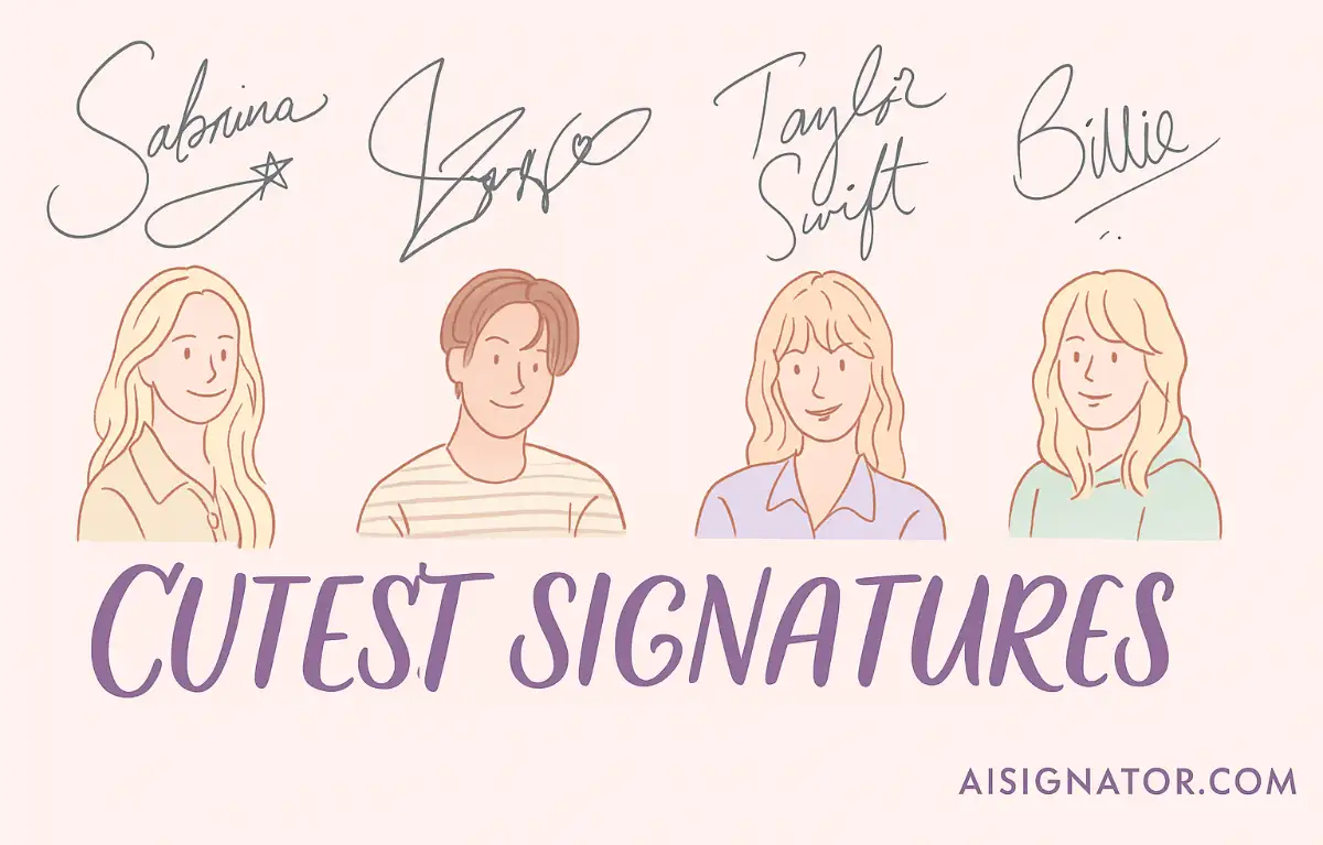 Cutest Signatures