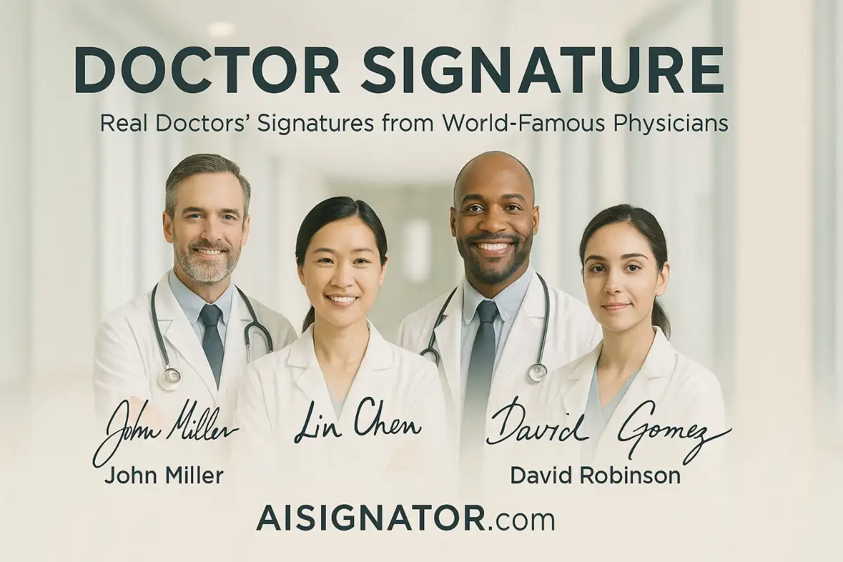 Doctor Signature