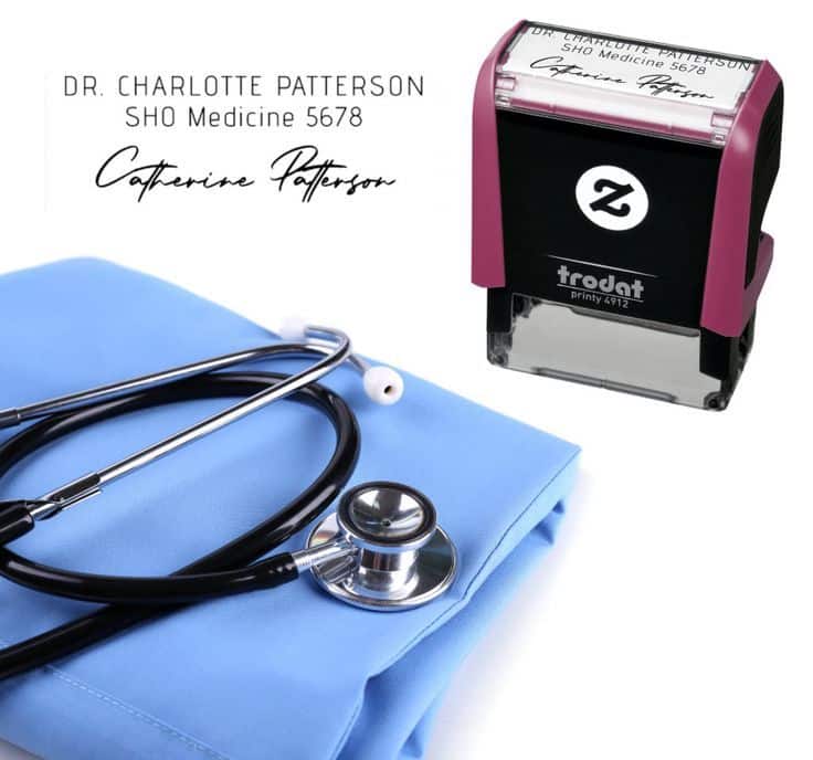 Doctor name and signature samples