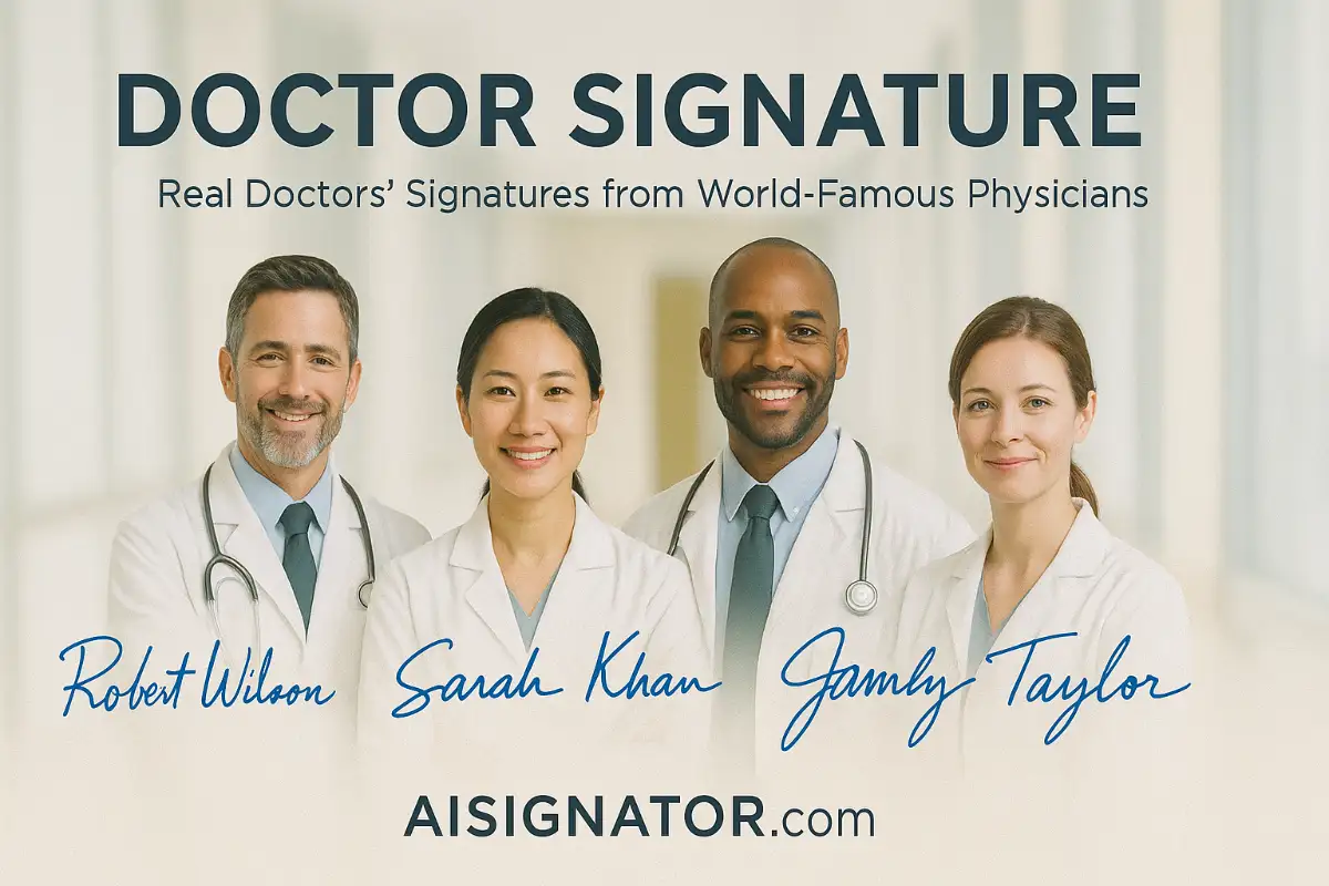 Dr Signatures