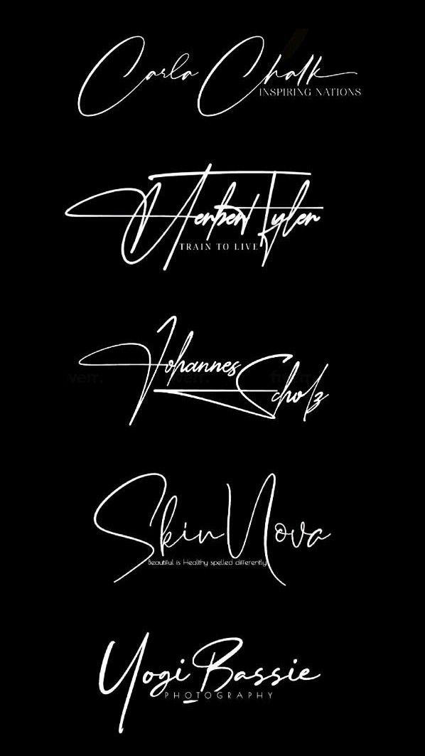 Elegant Flourish Signatures