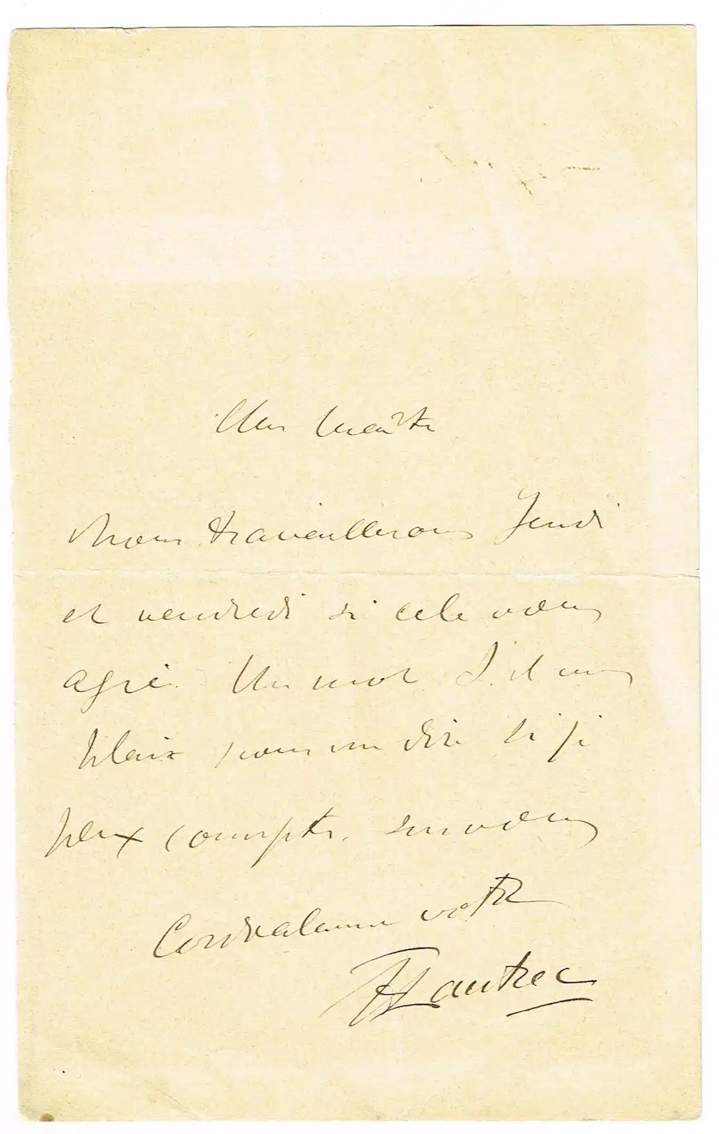 Henri de Toulouse-Lautrec signature
