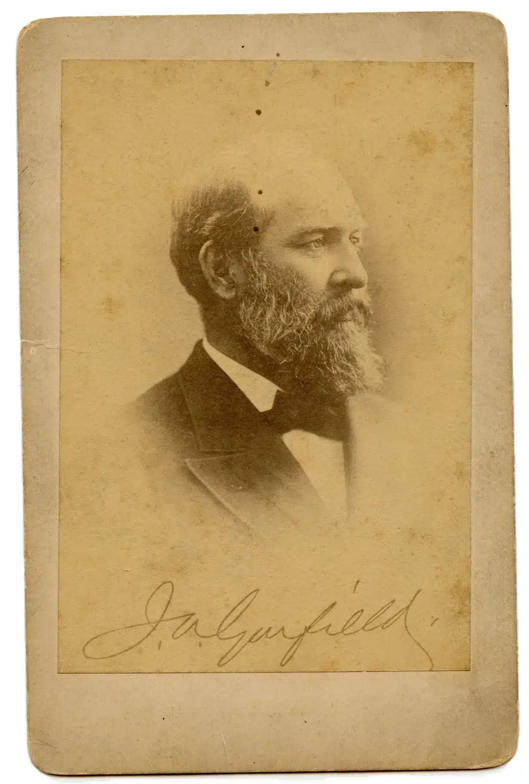 James A. Garfield signature