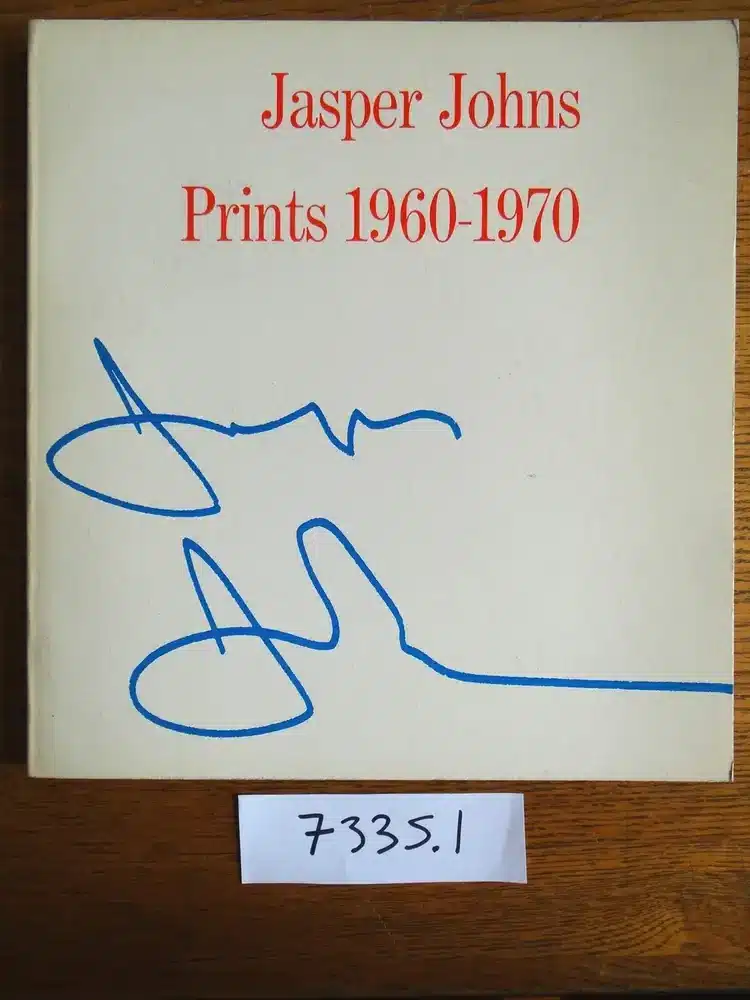 Jasper Johns signature