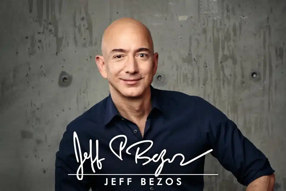 Jeff Bezos signature
