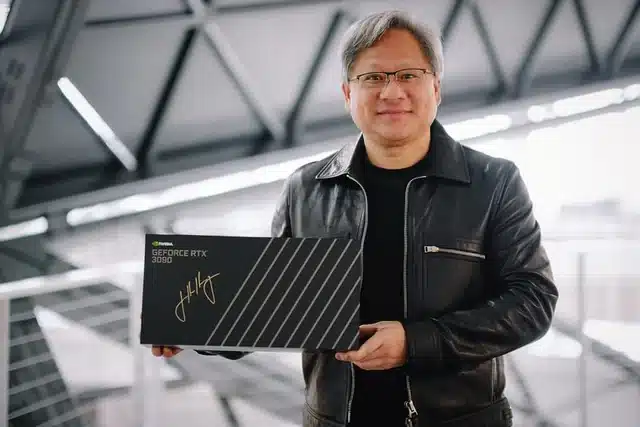 Jensen Huang signature
