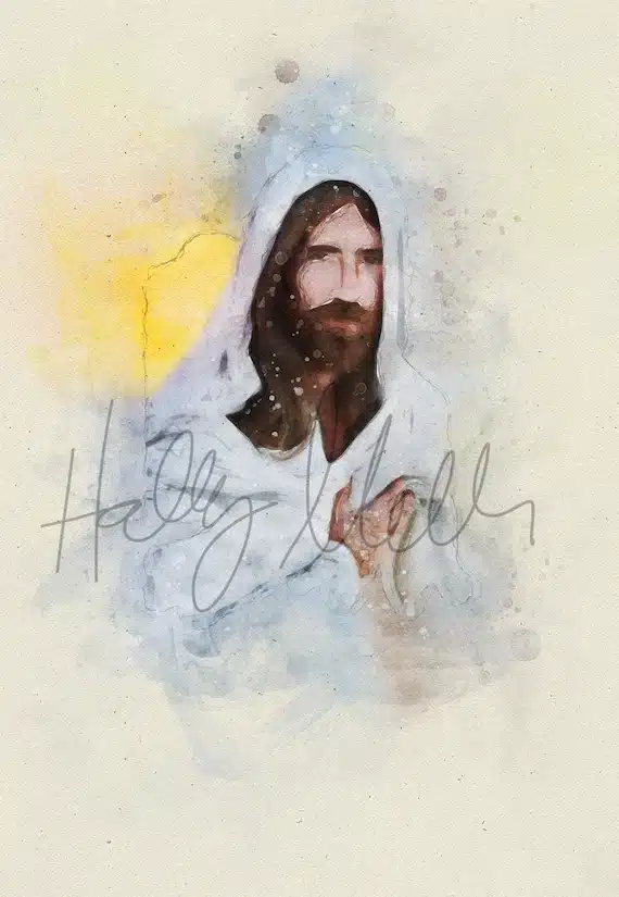 Jesus Christ Fine Art Printable