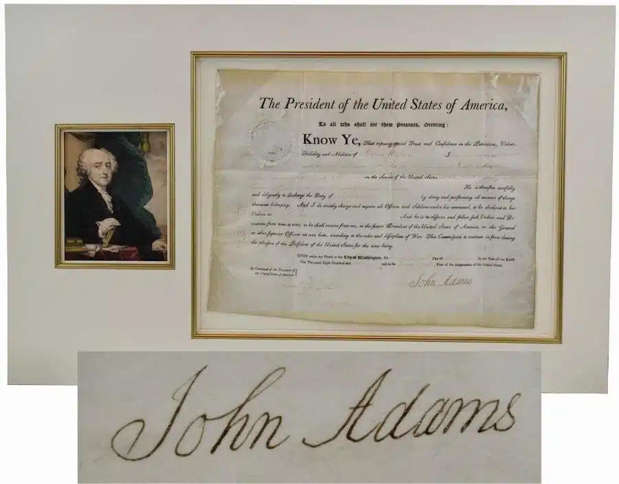 John Adams signature