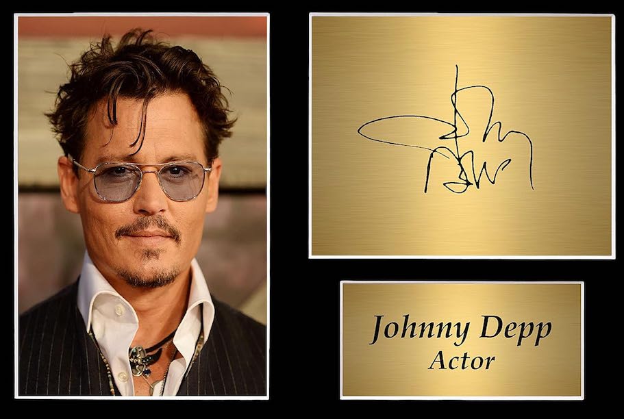 Johnny Depp signature