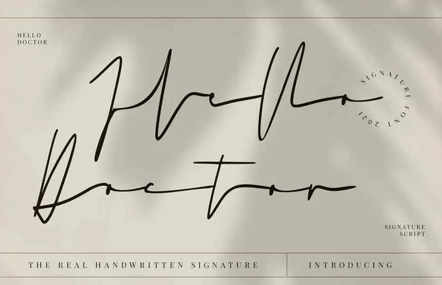 Logo Doctor Signature