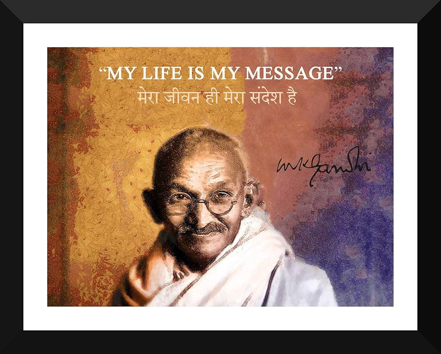 Mahatma Gandhi signature