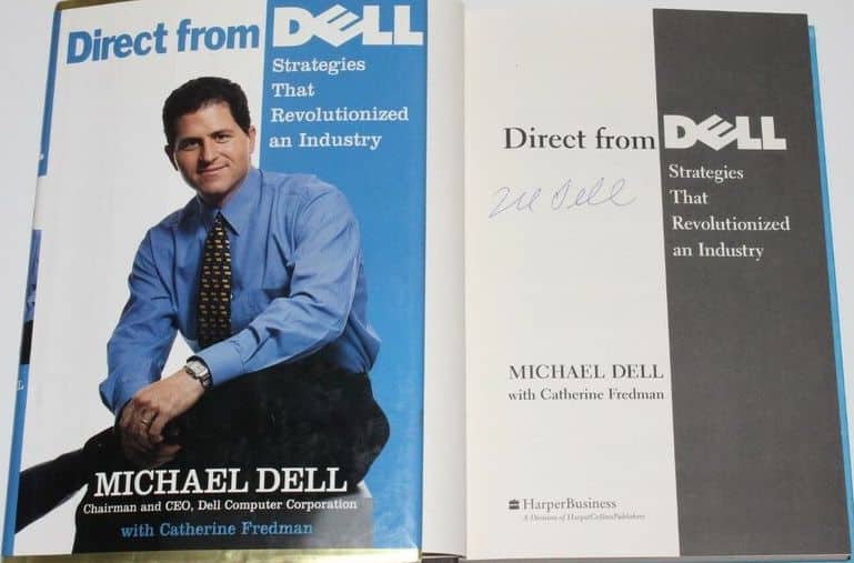 Michael Dell signature