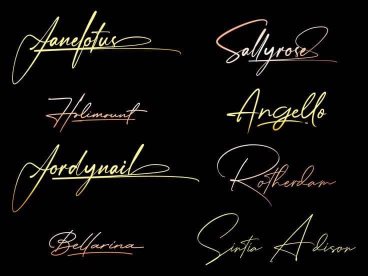 Nice & Simple Signature Suggestions