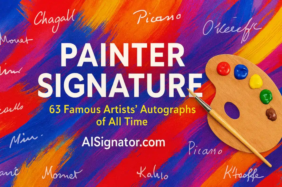 Painter Signature