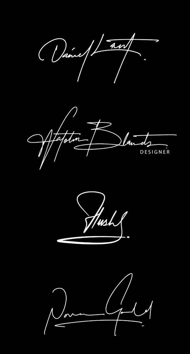 Professional signatures
